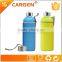 The original design hiking necessity custom eco friendly frosted glass tea bottle