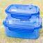 BPA FREE Anual Corporate Gift food container set With Air Valve Lid