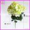 yiwu wholesale artificial yellow hydrangea flowers