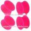 Solid Pink Silicone Ear Tunnel Plug Piercing Jewelry ( Pink, Purple)