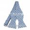 2016 latest high quality silk polka dot self tie bow ties