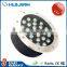 IP67 waterproof stainless steel cover Outdoor recessed floor 220Voltage LED Underground Lights 24W RGB