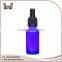 20ml Blue Glass Dropper Bottle