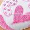 Coral Fleece Pink Heart Shape Toilet Seat Cover / warm toilet seat cover / reusable toilet cover