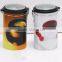 round coffee tin box/cheap customized coffee tin box/Coffee tea tin box metal tin box