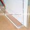 A4 clear acrylic table tent with pen holder