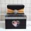Elegant Handmade black wedding cardbox with photo frame