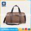 Vintage design teenager portable soft walking brown travel bag for kid