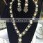 Best Quality Cubic Zirconia Stone Pearl Jewelry Sets