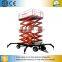 JYG high lifting platform scissor l ift 8-16M aerial working platform hydraulic scissor lift