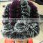 Top fashion real rex rabbit fur hat made in China