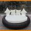 ESR-7077 Aluminum Frame Rattan Sunbed Without Canopy