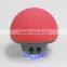 Cute mushroom bluetooth speaker , Fasion mini speaker with sucker , good Promotion gift speaker.