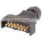 7 Pin Flat Plug to 7 Pin Male Round Connector,copper Flat Connector