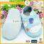 High top quality soft sole fabric baby leather moccasin shoes