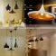 Golden Aluminum Pendant Lamp