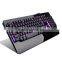 Big palam rest ergonomic metal water-proof gaming computer virtual mechanical keyboard