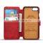 Leather Wallet Mobile Phone Case Stand with card slot for iPhone 7 iPhone 6/6S Flip cover wallet case