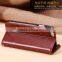 High quality Leather Wallet case stand with card slot for iPhone 6 4.7"