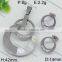 Fashion Hot 925 Sun Silver Jewelry Set Round Shape Steel Color