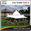 Cheap On sale 100 seater dining Rope and pole tent 40x40 with white draping