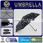 OEM producer J-hook folding umbrella with customer printing