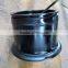 9.75-15 Jiujiu 3 pcs Otr steel wheel for solid tire