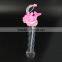 Twist shape Plastic Cup With Straw, Cute beach cup