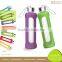 Silicon Sleeve Portable 500Ml Glass Juice Bottles