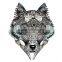 Decorative large size animal head lenticular 3d