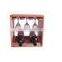 Hang on the wall wooden wine bottle wooden rack