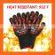 Amazon Hot Sell Grill Gloves/Extreme Heat Resistant Gloves/Nomex Aramid Fiber Cooking BBQ Gloves