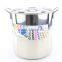 30-60cm 12pcs Stainless Steel with lid kitchen multi equipment used stock pot