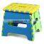 E-Z Fold sturdy folding step stool step chair for children 19 height