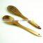 22036 High quality beech wood spoon slotted spoon