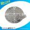 Die casting zinc alloy silver torch medals
