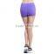 Pure color Mesh-Paneled women sexy Workout Shorts, yoga short pants