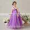 New Pretty For Girls Cheap Costume Pageant Dress Floor Length One Shoulder Tulle net Flower First Communion Dress 2017