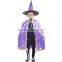 children's show cosplay Costume Halloween Costume magician witch star cloak for party supplies