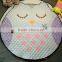 wholesale saftey round shaped baby cushion nap baby blanket play toy mats