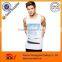  top products cotton plain white singlet long tank top cotton singlet for men