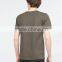 Relax fit cotton v neck dry fit t-shirt wholesale