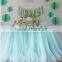 party decorative gathered ruffled tutu table skirt