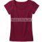 Wholesale 100% Cotton Blank Woman t Shirt 2016