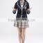 China Factory Price Juqian School Uniform Blazer Custom School Uniform Suit Designs