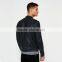 Classic real hero collarless round neck biker waterproof leather men jacket