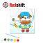 OEM Teaching material Color your Animal Pal Canvas Board Bulldog