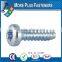 Made in Taiwan Cross Recessed Pan Head Self Tapping Screw DIN 7981 Pozi Drive or Phillips Drive Steel or Stainless Steel