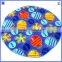 Custom made1.5m diameter large printed round beach towel