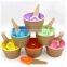 Creative Cartoon Plastic Ice Cream Bowl